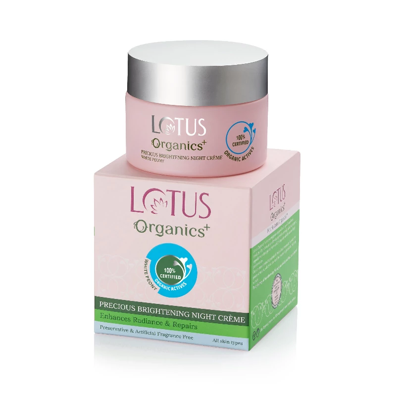 Lotus Organics Precious Brightening Night Creme, 50 g-2.webp